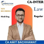 CA Inter Law Recorded Batch by CA Amit Bachhawat For Sep'26 & onwards