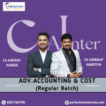 CA Inter Advanced Accounting & Cost and Management Accounting Regular Batch for Sep'26 & Jan'27Exams