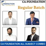 CA FOUNDATION ALL SUBJECT COMBO FOR May'2026 EXAMS