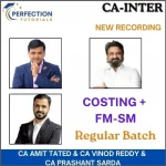 CA Inter, Costing & FM-SM Regular Batch For Sep'26 & Jan' 27 Exams
