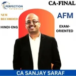CA Final AFM (New Syllabus) Fast Track Exam Oriented For Sep 26 & onwards