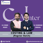 CA Inter, Costing & Law Regular Batch For Sep'26 & Jan'27 Exams