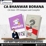 CA/CMA Inter Direct Tax Compact & Q/A Compiler By CA Bhanwar Borana Jan 26 Exams