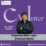 CA Inter Corporate and Other Laws Exam-Oriented Batch For May/Sep'26 Exams