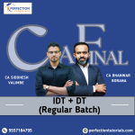 CA-CMA Final Direct Tax & Indirect Tax (Regular Batch) For May/June 27 & Nov/Dec 27 Exams & onwards By CA Bhanwar Borana & CA Siddhesh Valimbe