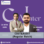CA Inter Cost & Audit Regular Batch For Sep'26 & Jan'27 Exams By CA Nitin Guru & CA Rishabh Jain