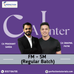 CA INTER FM_SM REGULAR BATCH BY CA PRASHANT SARDA & CA SWAPNIL PATNI FOR SEP’26 & JAN'27 EXAMS
