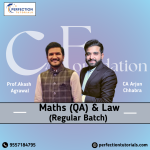 CA Foundation Maths (QA) & Business Laws Regular Batch For Sep_26 & Jan_27 Exams