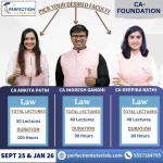 CA Foundation Business Laws Exam Oriented For Sep'26/Jan'27 Exams