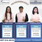 CA Foundation, Individual Paper-2, Business Laws Full Lectures For Sep'26 & Jan '2027 Exams