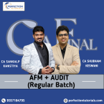 CA Final Audit & AFM (Regular Batch) For May/Nov 26/27/28 Onwards