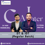 CA Inter Combo | DT & GST | Regular Batch | By CA Yash Khandelwal & CA Vishal Bhattad | For Sep'26 & Jan'27 Exams