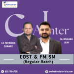CA Inter, Costing FMSM, Regular Combo Lectures, CA Abhishek Zaware & CA Rishabh Jain, Sept26 & Jan27 Exams