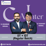 CA Inter DT & GST (Regular Batch) By CA Bhanwar Borana & CA Yashvant Mangal for Sep'26 & Jan'27 Exams
