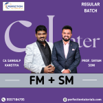 CA Inter FM & SM (Recorded/ Live Batch) By CA Sankalp Kanstiya & Prof. Shyam Soni for Sep' 26 Exams