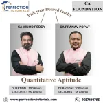 CA Foundation Quantitative Aptitude Exam Oriented Batch for Sep'26 Exams