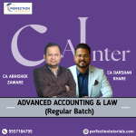 CA Inter Advanced Accounting & Corporate & other Laws Regular Batch For May/Sep'26 Exams