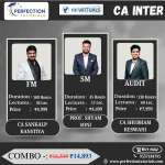 CA Inter FM-SM & Auditing & Ethics For Sep'26 & Jan'27 Exams