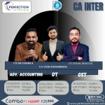 New CA Inter Combo | Advanced Accounting ,Direct Tax, Indirect Tax | Regular Batch | Sep'26 & Jan'27 Exams