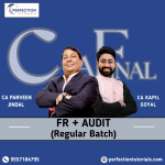 CA Final, FR & Audit, Regular Batch, By CA Kapil Goyal & CA Parveen Jindal For May/Nov 26/27/28 Exams