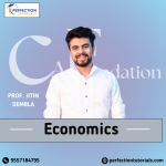 CA FOUNDATION BUSINESS ECONOMICS REGULAR BATCH BY PROF. JITIN DEMBLA FOR SEPT'26 & JAN'27 EXAMS