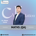 CA Foundation Quantitative Aptitude Math Regular Batch By Er. Prerak Trivedi For Sept'26 & Jan'27 Exams