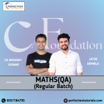 CA Foundation Quantitative Aptitude (Maths) Recorded/Live Batch For Sept'26 & Jan'27 Exams