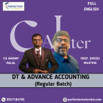 CA Inter Advanced Accounting & Direct Tax (Full English) By Prof. Dipesh Majithia & CA Aagam Dalal For Sep'26 & Jan'27 Exams