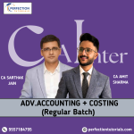 CA INTER Advanced Accounting & Costing Regular Batch by CA Sarthak Jain & CA Amit Sharma For Sept'26 & Jan'27 Exams