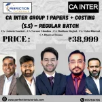 CA Inter Group 1 Papers + Costing Regular Batch For Sep'26 & Jan' 2027 Exams