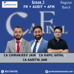 CA Final AFM + FR + Audit, Regular Batch By CA Aaditya Jain & CA Chiranjeev Jain & CA Kapil Goyal For Jan/May'26 Exams