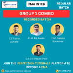CMA INTER Group 1 Combo (New Syllabus) For Dec 26 & June 27 Exams