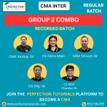 CMA INTER GROUP 2 COMBO Regular batch For Dec 25 & June 26 Exams