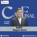 CA Final Audit Regular Batch By CA Sachin Agarwal For May/Nov 26/27/28 Exams