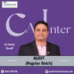 CA Inter Audit (Regular Batch) By CA Rohit Shroff Full English For Sep'26 & Jan'27 Exams