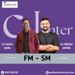 CA Inter | FM-SM | Regular Batch | CA Rahul Garg & CA Neeraj Arora | For Sept 2026 & Jan 2027 Exams
