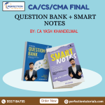 CA/CMA Final Direct Tax Smart Notes & Question Bank by CA Yash Khandelwal for Sept'25/Jan'26 Dec'25/June 26 Exams