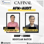 CA FINAL ,AFM+AUDIT COMBO, REGULAR BATCH, BY CA SACHIN AGARWAL & CA AJAY AGARWAL FOR May/Nov 26/27/28 ONWARDS