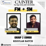 CA Inter | FM-SM | Regular Batch | CA Nipurn Modi, CA Amol Jain | For Sept 2026 & Jan 2027 Exams