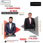 CA Inter Auditing & Ethics and SM By CA Rohit shroff & Prof. Shyam Soni Full English For Jan 26 Exams