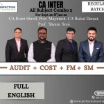CA Inter Group-2 Combo Full English For Sep 26 & Jan 27 Exams