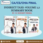CA/CS Final - IDT - 30th Edition Conceptual Learning On Indirect Tax Laws (Colorful Book) (Latest Edition) For Sep. 25, Jan. 26, May 26 & Onwards