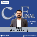 CA FINAL AUDIT Exam Oriented - Fastrack batch For Nov'26 & May'2027 Exams by CA RISHABH JAIN