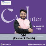 SM Only | CA Inter Exam Oriented Batch| CA Mohnish Vora For Sep'2026 Exams