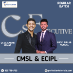 CS Executive CMSL & ECIPL (Regular Batch) For Dec_26 Exams