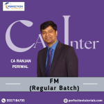CA Inter Financial Management Recorded/ Live Batch By CA Ranjan Periwal For May/Sep'2026 Exams