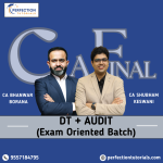 CA Final Direct Tax & Audit (Fastrack Batch) For Nov 26 & May'27 onwards By CA Bhanwar Borana & CA Shubham Keswani