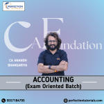 CA Foundation Accounting Exam Oriented Batch For May/Jan'26 Exams By CA Anand Bhangariya