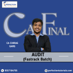 CA Final Audit Fastrack Batch Nov'2026 Exams (Live+Recorded Batch)