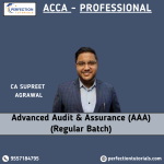 ACCA - Advanced Audit & Assurance (AAA) Full English By CA Supreet Agrawal